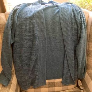 Alfred Dunner blue cardigan sweater. Nwt.